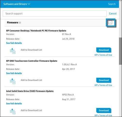 hp customer support-software and driver downloads